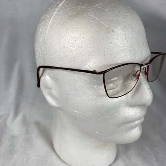 COLE HAAN Eyeglass Frames Unisex Men Women CH1009 PLUM FRAMES ONLY 53-16-130 - Picture 2 of 9